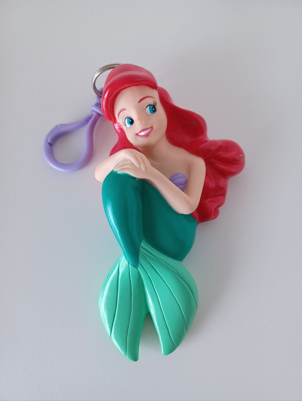 Vintage Disney Ariel From The Little‎ Mermaid Keychain Toy Collectible
